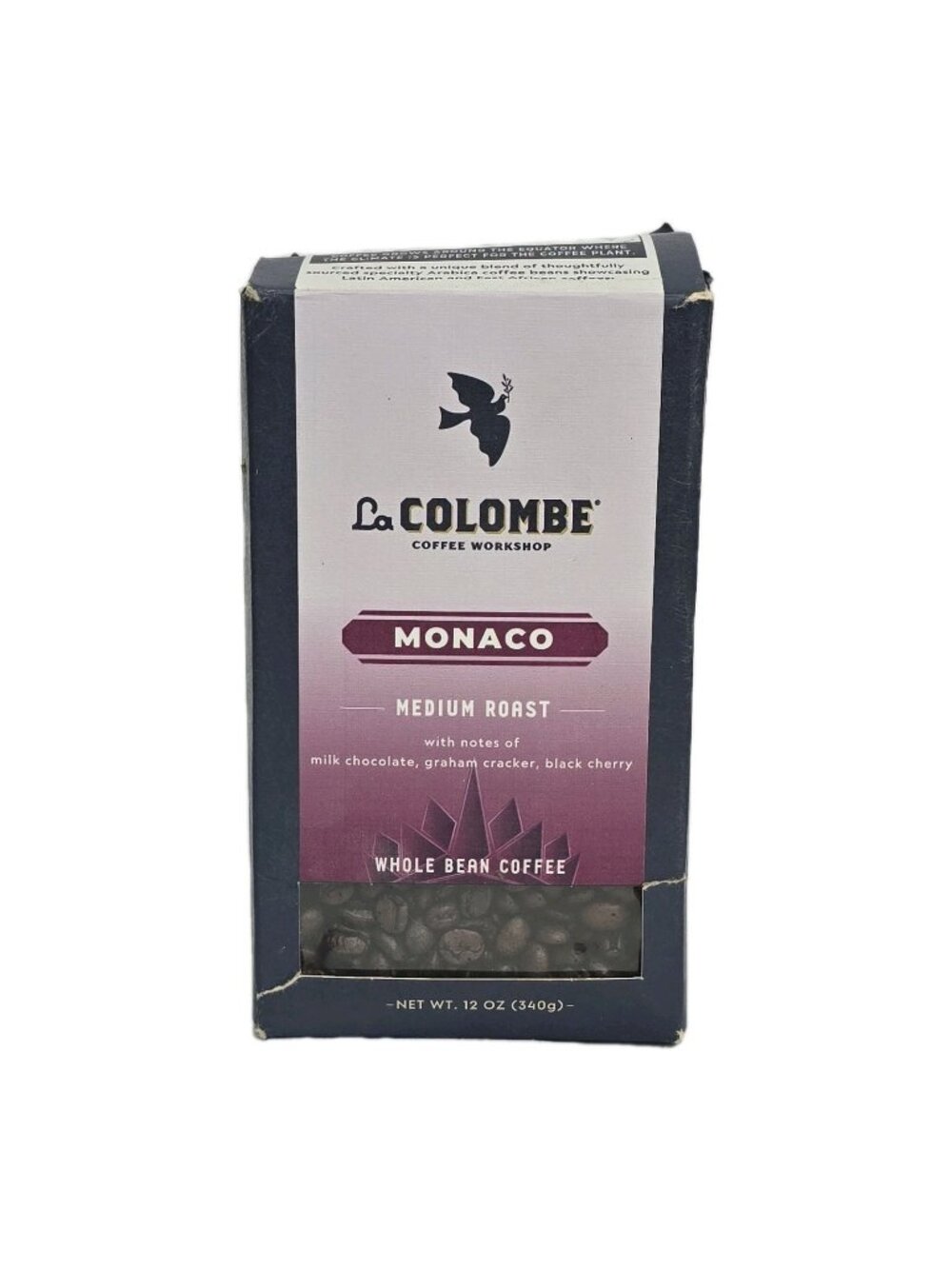 La Colombe Coffee Monaco Medium Roast Whole Bean 12 Oz